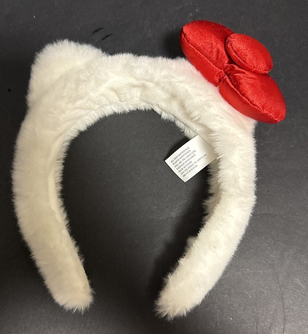 Hello Kitty Universal Studios Plush Headband Bow Toddler Girl